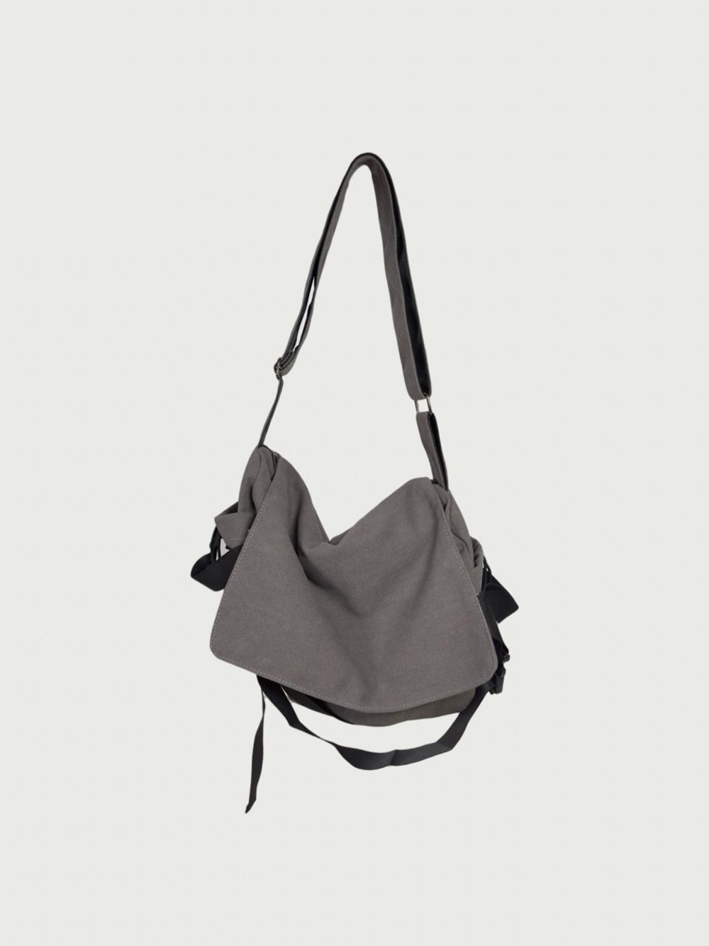Japanese Inspired Canvas Messenger Bag